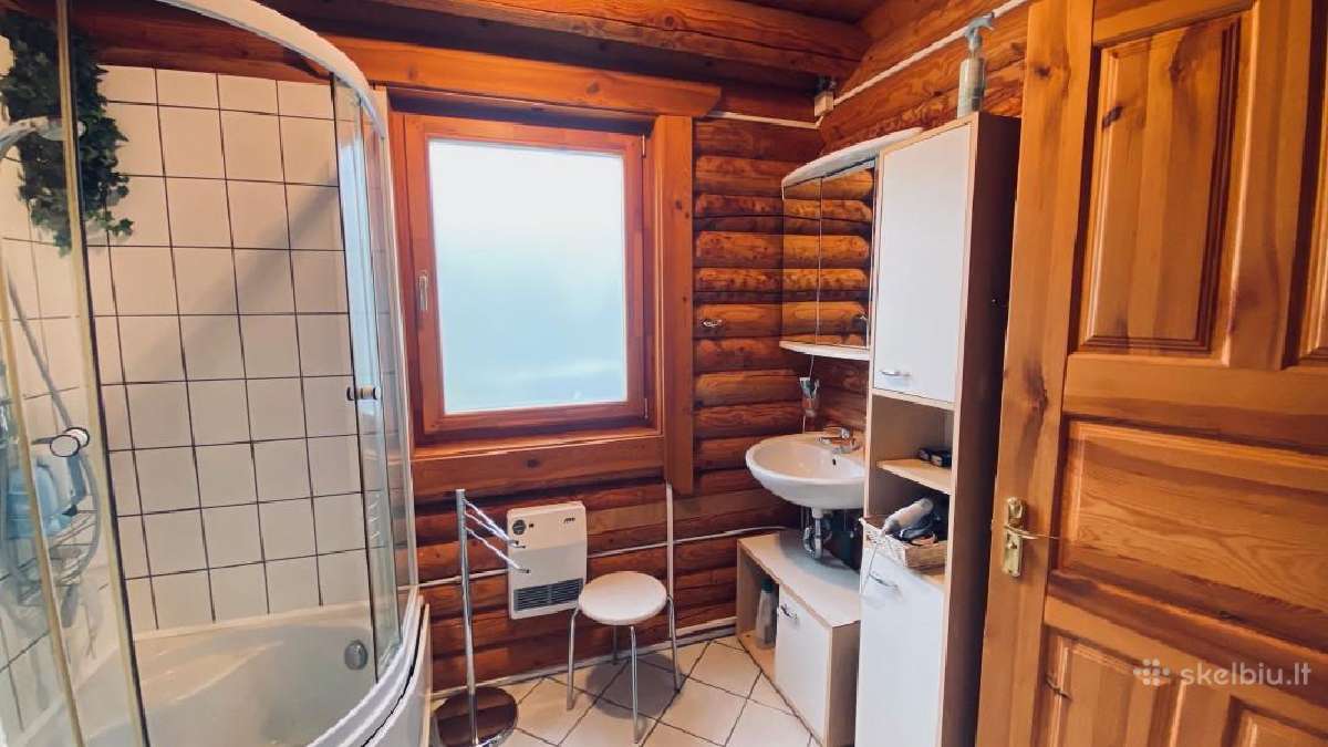 Parduodu rąstinį gyvenamą namą su įrengta mansarda - nuotraukos Nr. 13