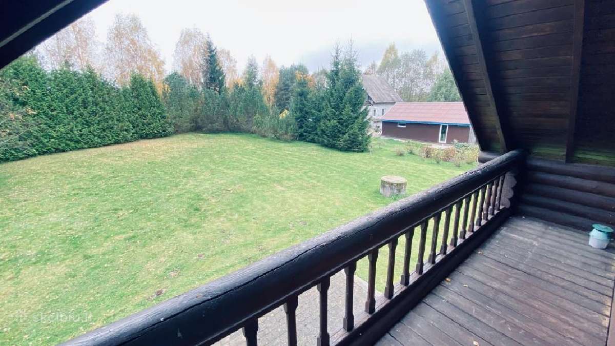 Parduodu rąstinį gyvenamą namą su įrengta mansarda - nuotraukos Nr. 16