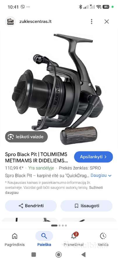 Spro Black Pit Tolimiems Metimams