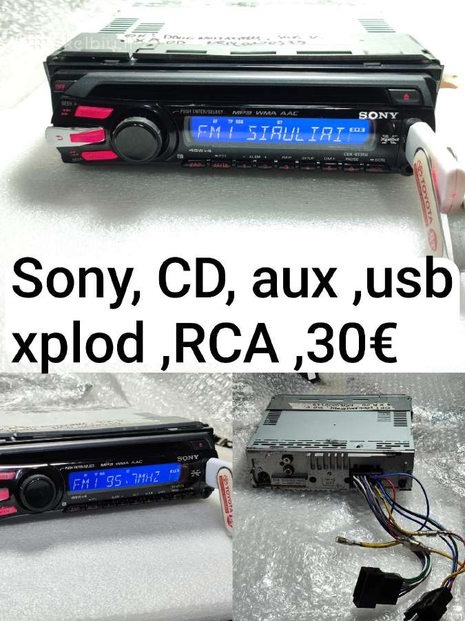 Automagnetola bluetooth, Usb, tel.laikiklis - nuotraukos Nr. 5