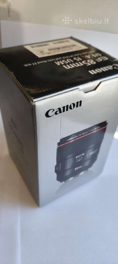 Canon Ef 85mm f/1.4l Is Usm - nuotraukos Nr. 3