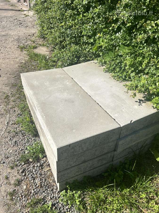 Betoninės laiptų pakopos 8vnt
