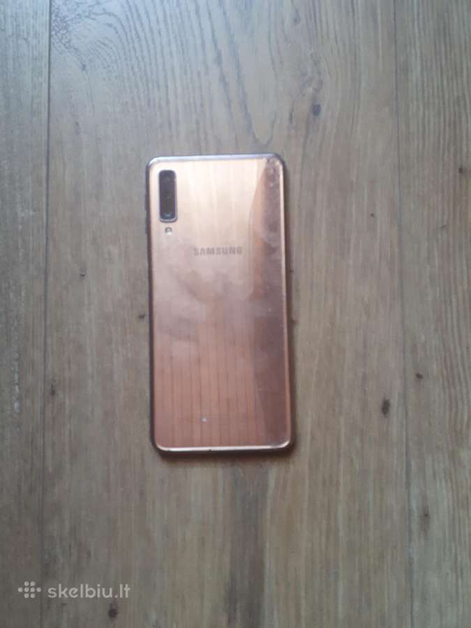 Parduodu telefoną Samsung A7 2018 - nuotraukos Nr. 3