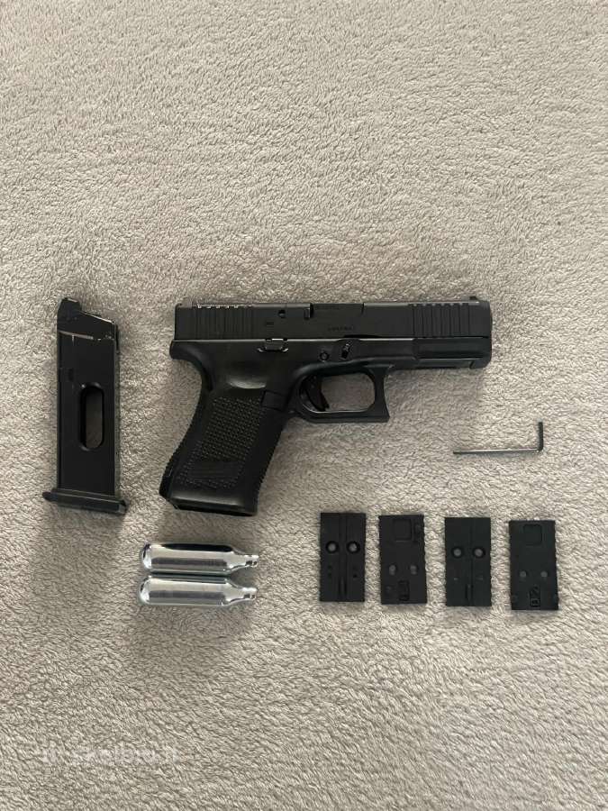Baton Glock 19 gen 5 Airsoft Co2 - nuotraukos Nr. 3