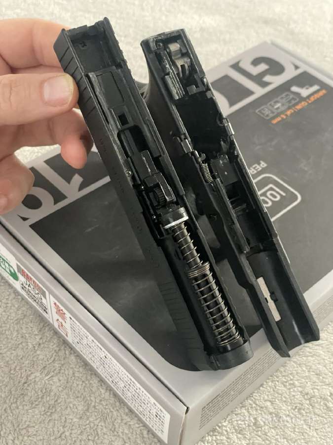 Baton Glock 19 gen 5 Airsoft Co2 - nuotraukos Nr. 8