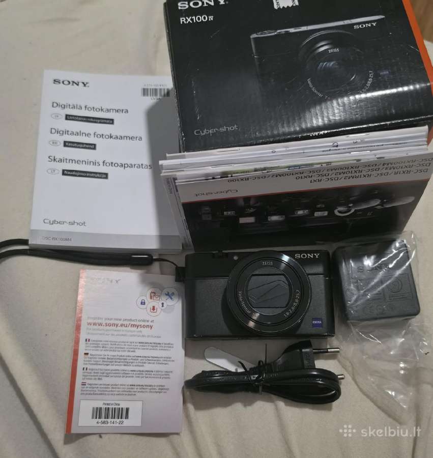 Fotoaparatas Sony Rx100 m4