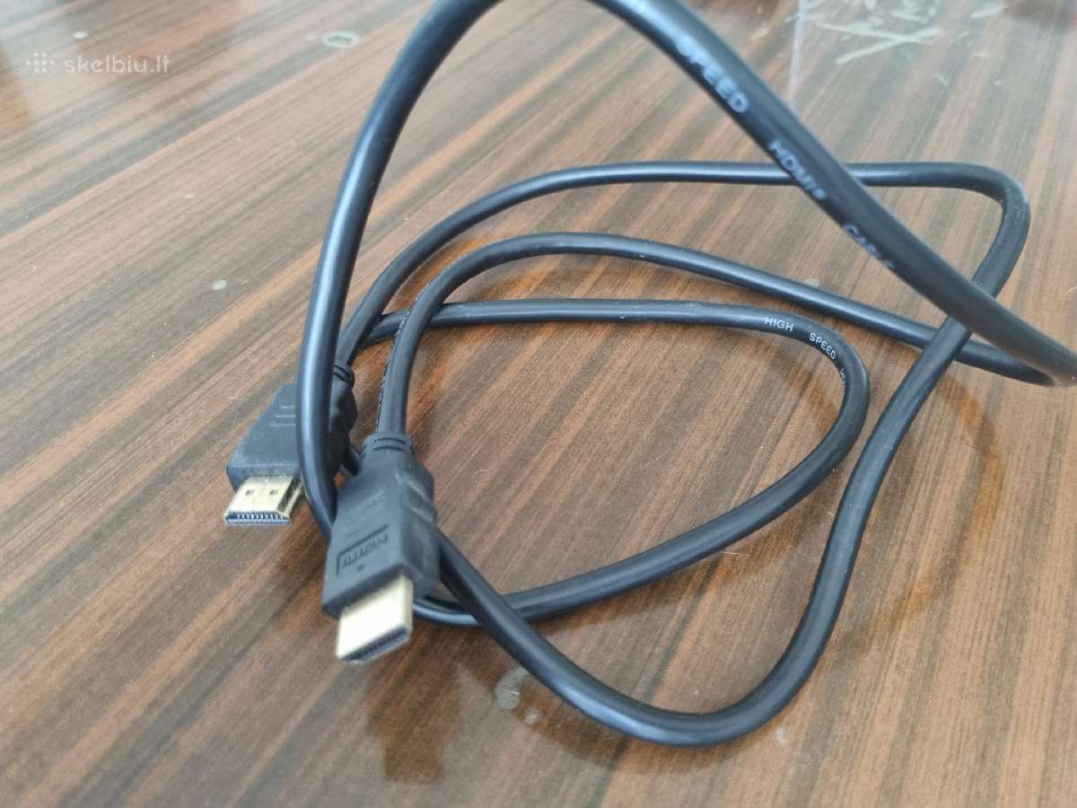 High Speed Hdmi-hdmi laidas su Ethernet palaikymu.