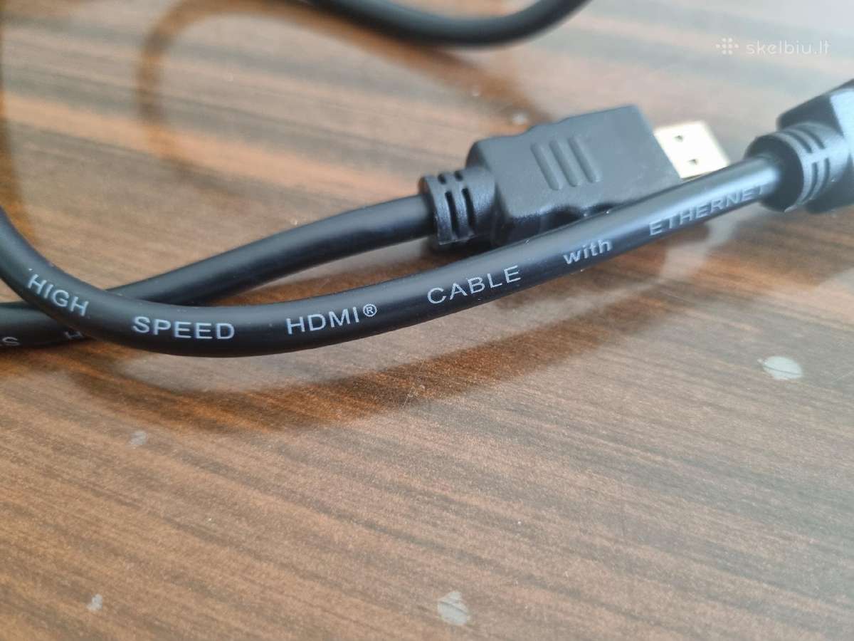 High Speed Hdmi-hdmi laidas su Ethernet palaikymu. - nuotraukos Nr. 2