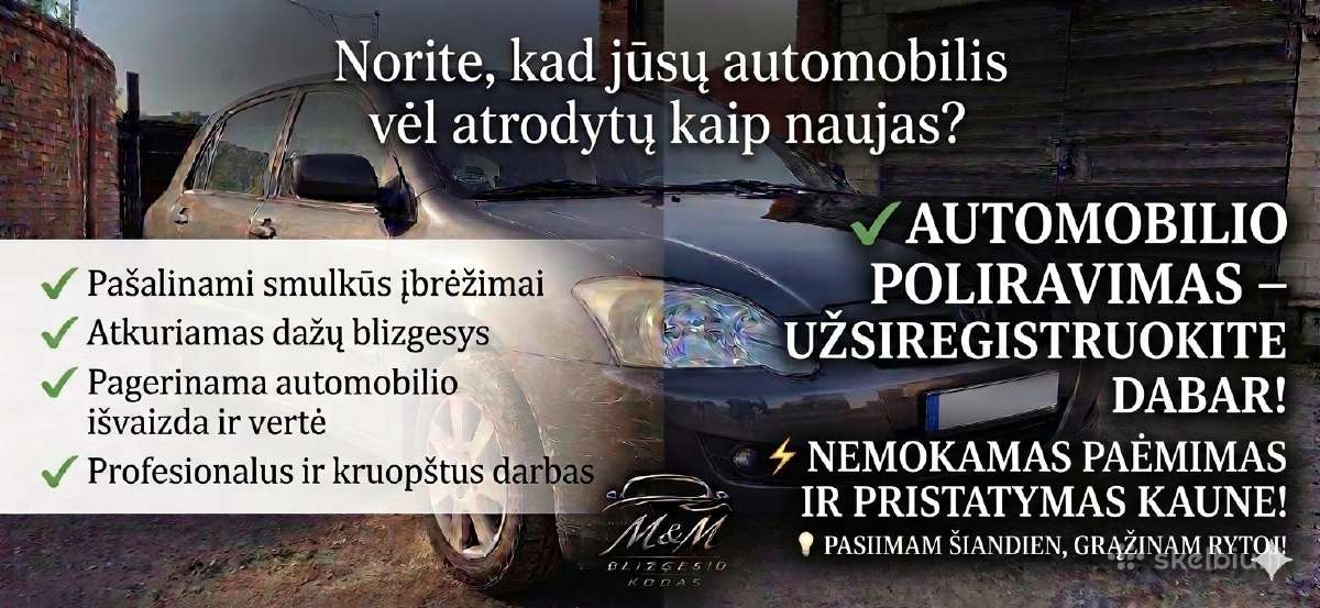 Automibilių poliravimas, Cheminis Valymas Pigiau - nuotraukos Nr. 3