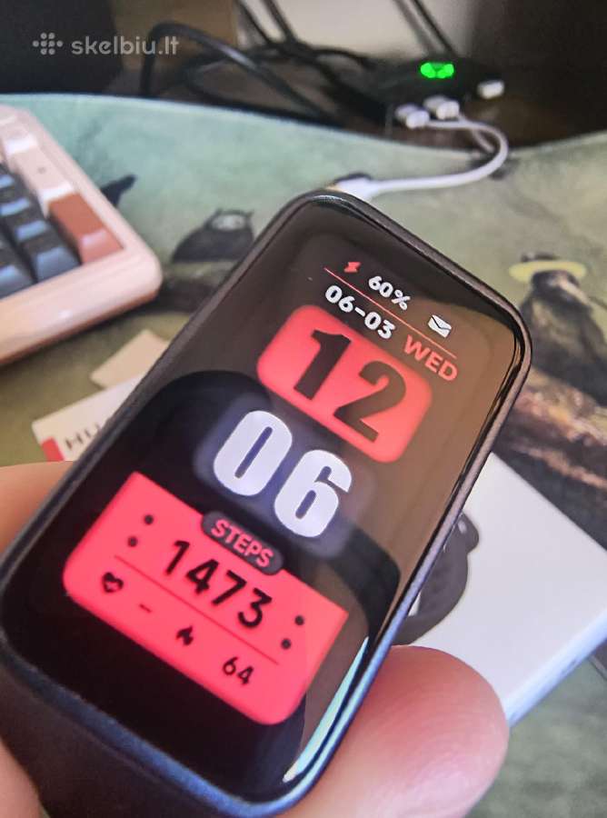 Išmanioji apyrankė Huawei Huawei Band 10 Black - nuotraukos Nr. 5