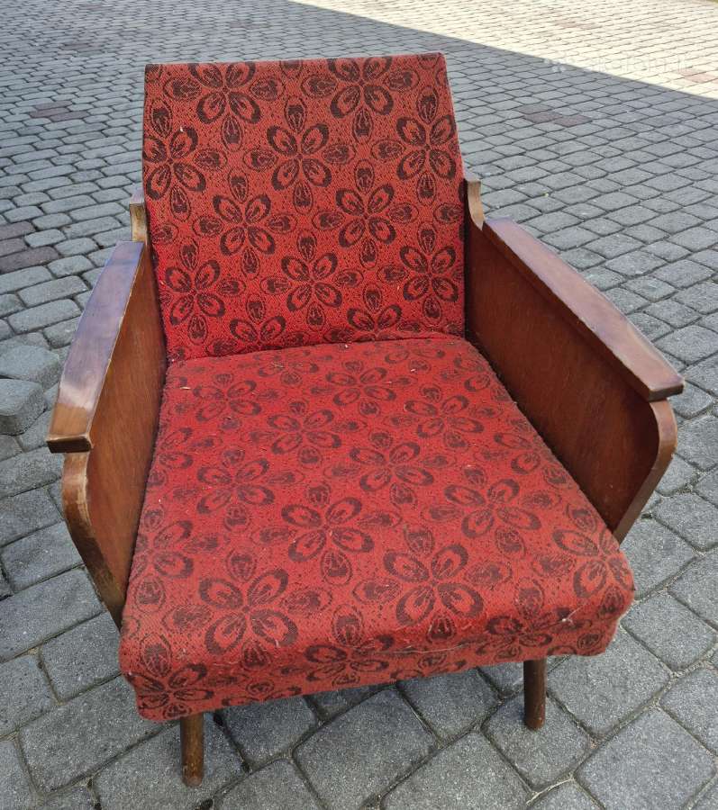 Retro foteliukas