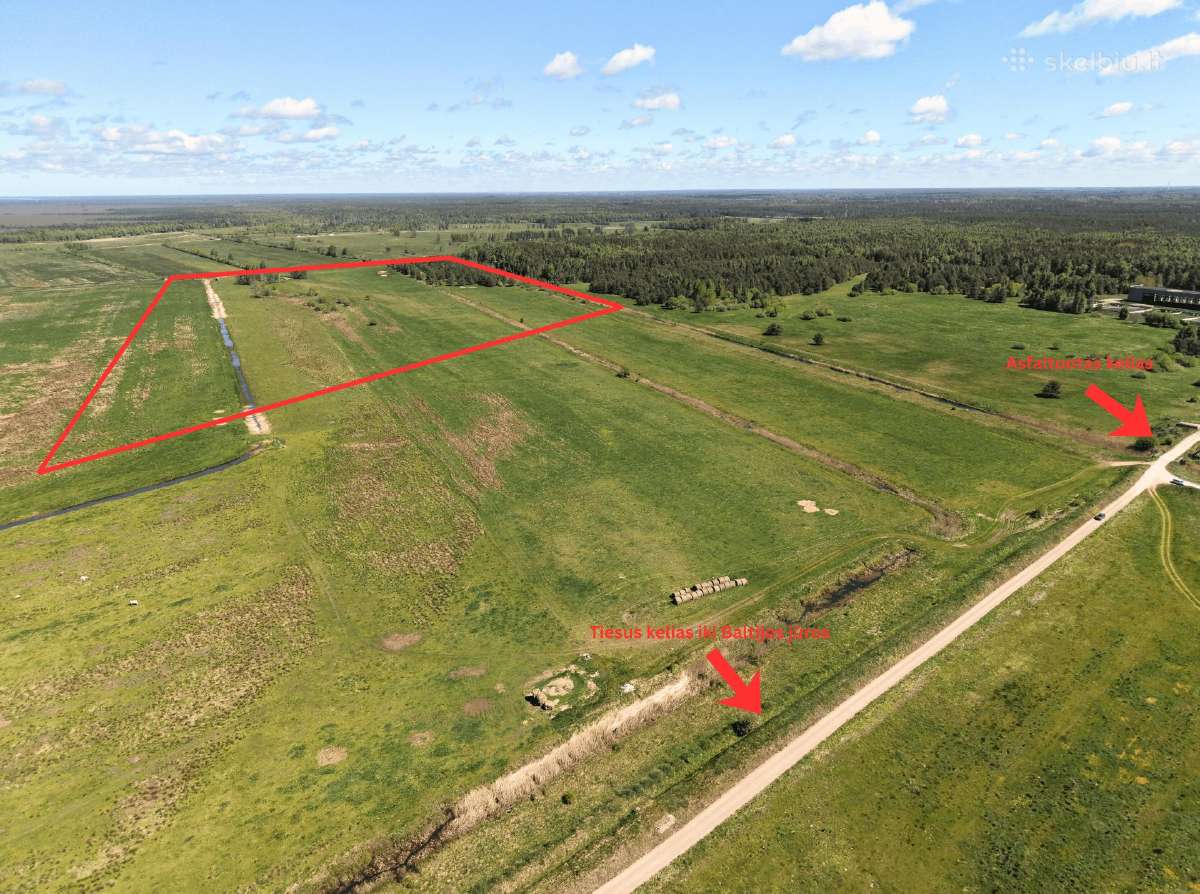 27 Ha Sklypas Šalia Jūros Būtingėje, Palangos Sav. - nuotraukos Nr. 3