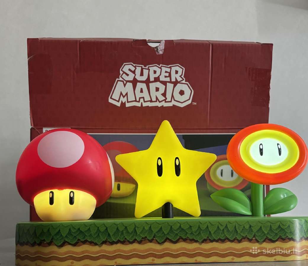 Super Mario icons lempa