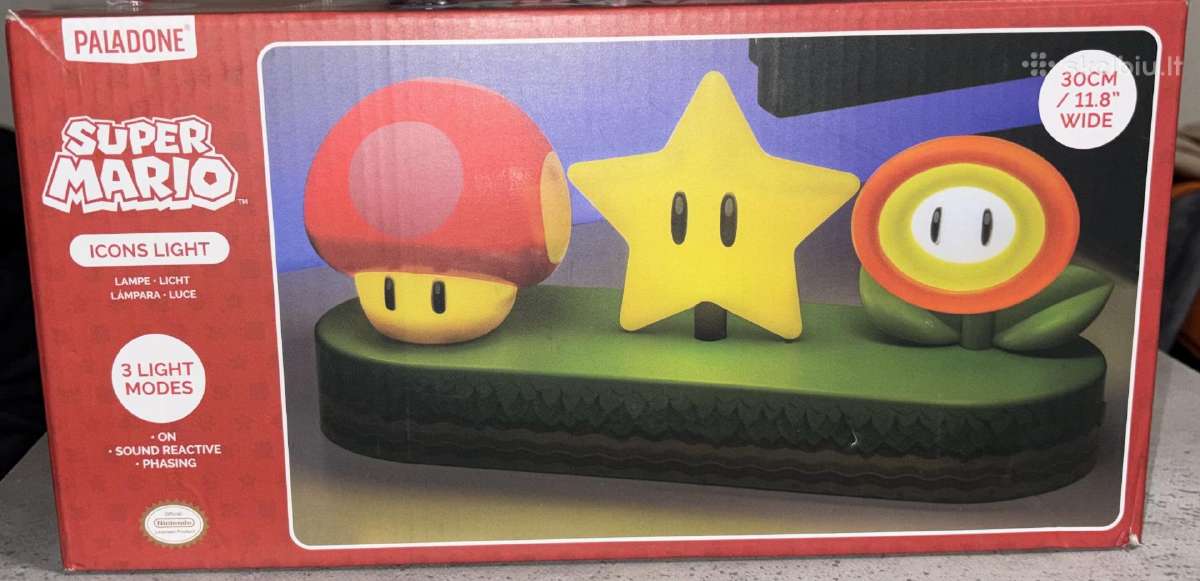 Super Mario icons lempa - nuotraukos Nr. 2