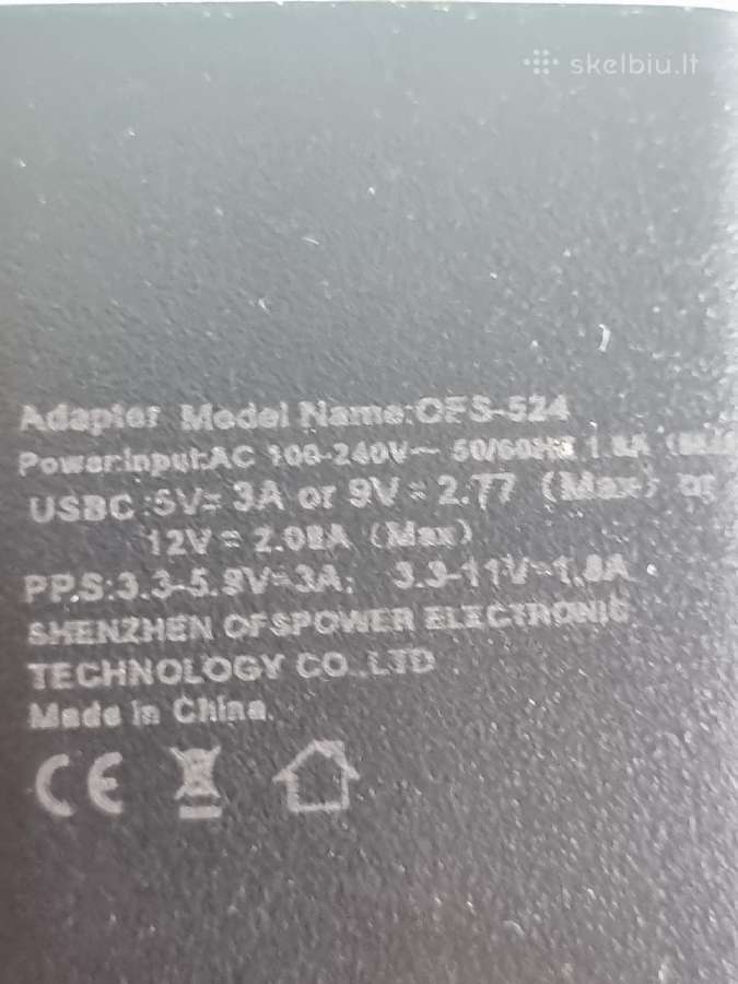 Usb-c ir trigubas Usb-a įkrovikliai - nuotraukos Nr. 4