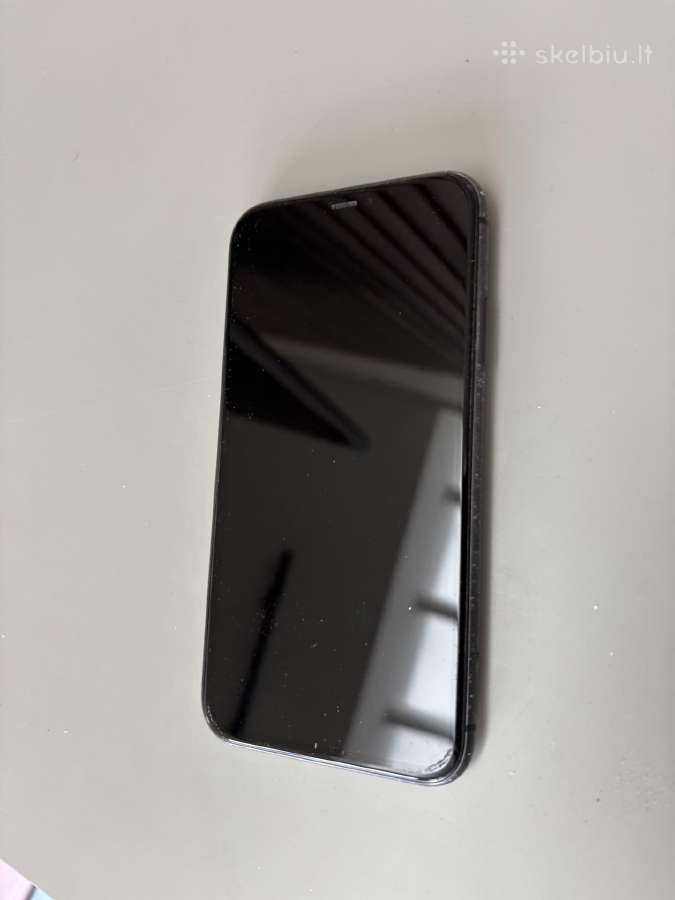 iPhone 11 64 GB, juodas