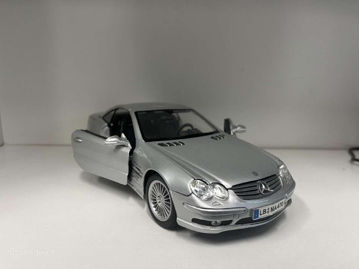 Kolekciniai modeliukai-mercedes benz sl55 amg