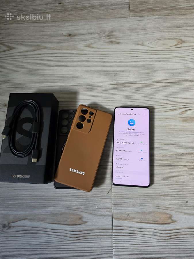 Samsung s21 ultra 12 RAM 256 GB