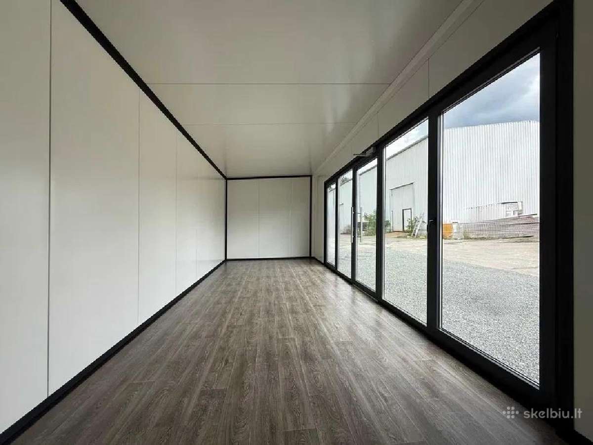 Modernus modulinis biuras 24 m² Panoraminiai lan - nuotraukos Nr. 5