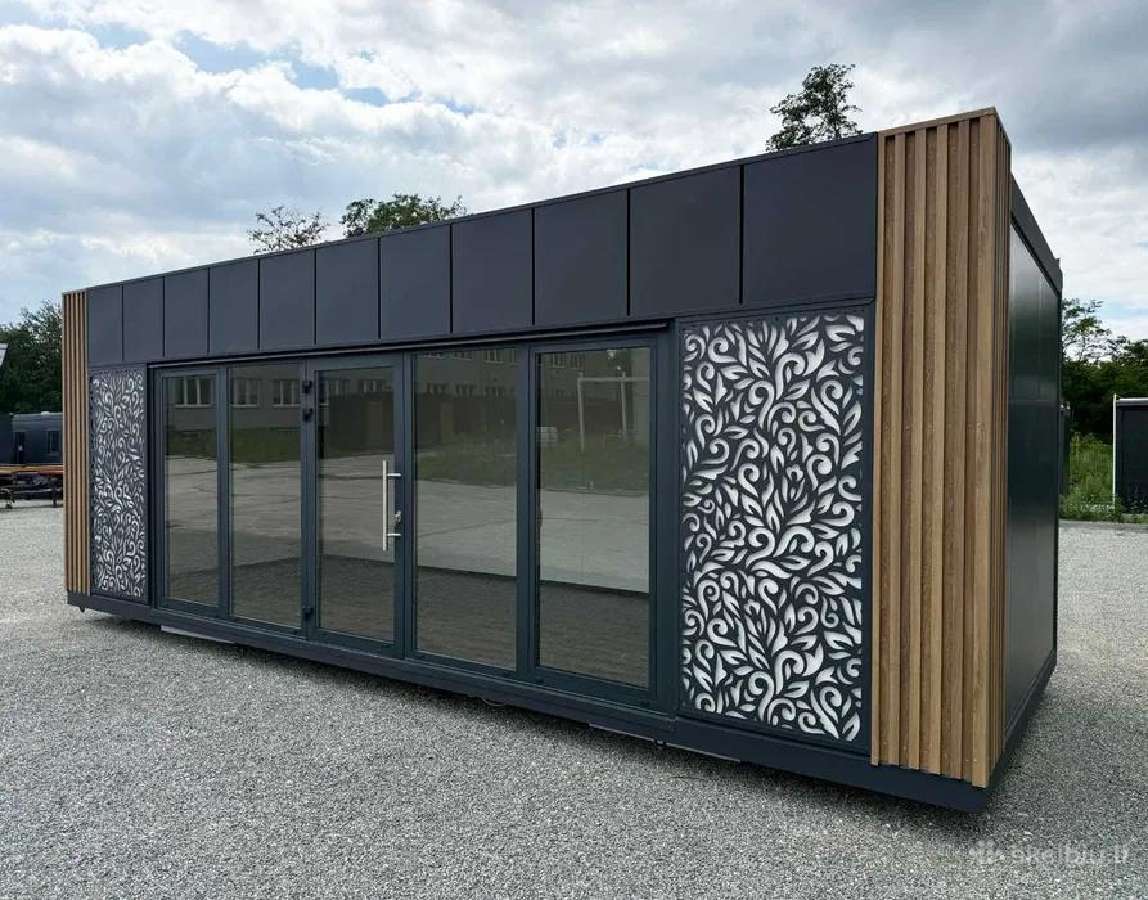 Modernus modulinis biuras 24 m² Panoraminiai lan - nuotraukos Nr. 3