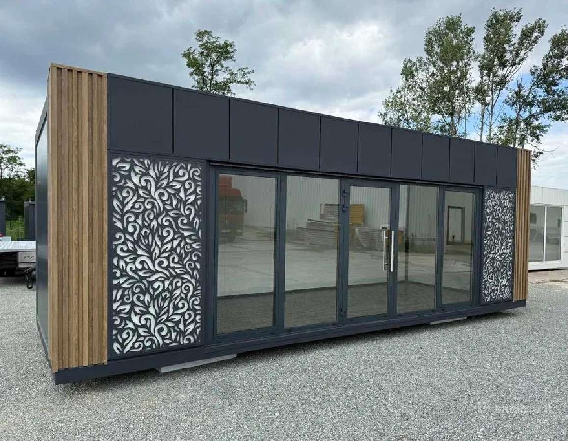 Modernus modulinis biuras 24 m² Panoraminiai lan - nuotraukos Nr. 4