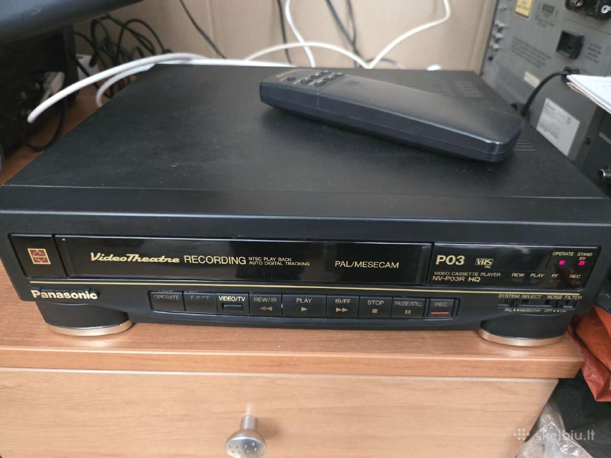 Panasonic video magnetofonas
