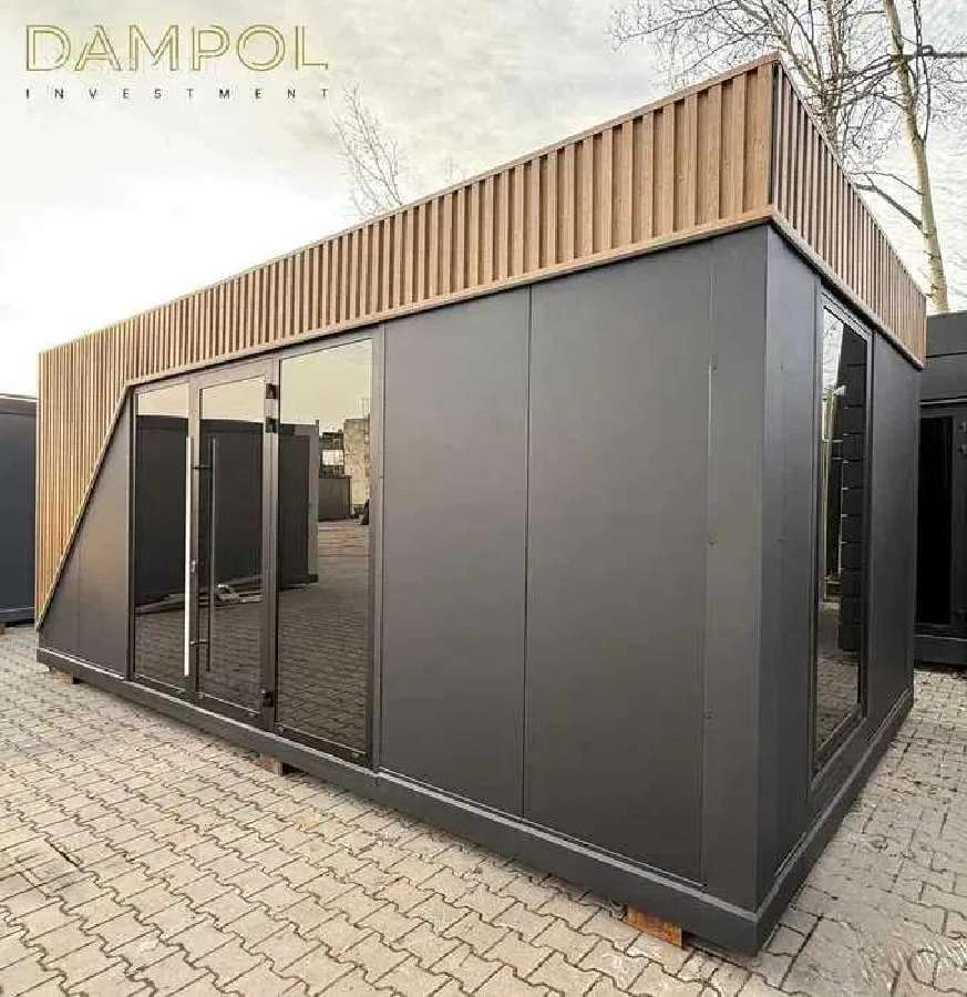 Modulinis ofisas 21 m² Modernus verslo paviljona - nuotraukos Nr. 4