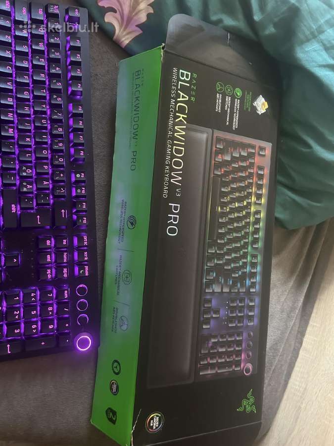 Razer Blackwidow V3 Pro Wireless mechaninė klaviat - nuotraukos Nr. 3
