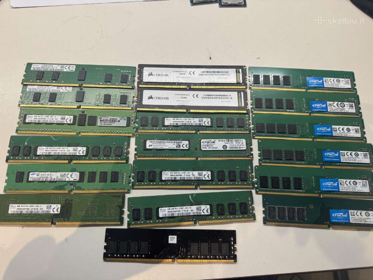 Ddr4 netikrinti RAM