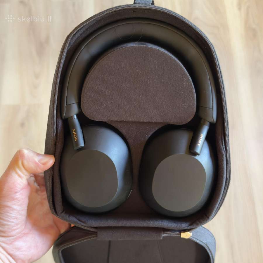 Sony Wh-1000xm5 +garantija 2027-06