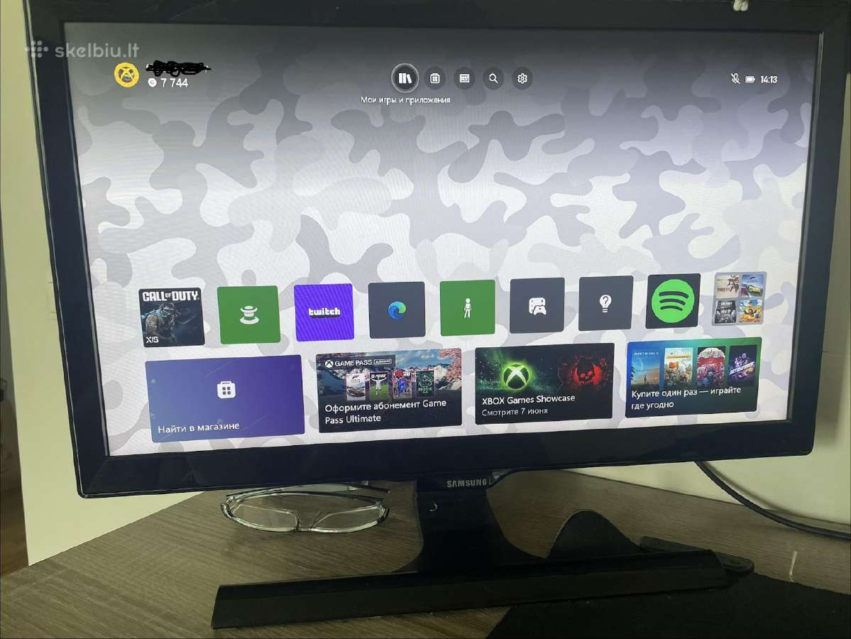 Xbox series s 1tb w monitor - nuotraukos Nr. 7