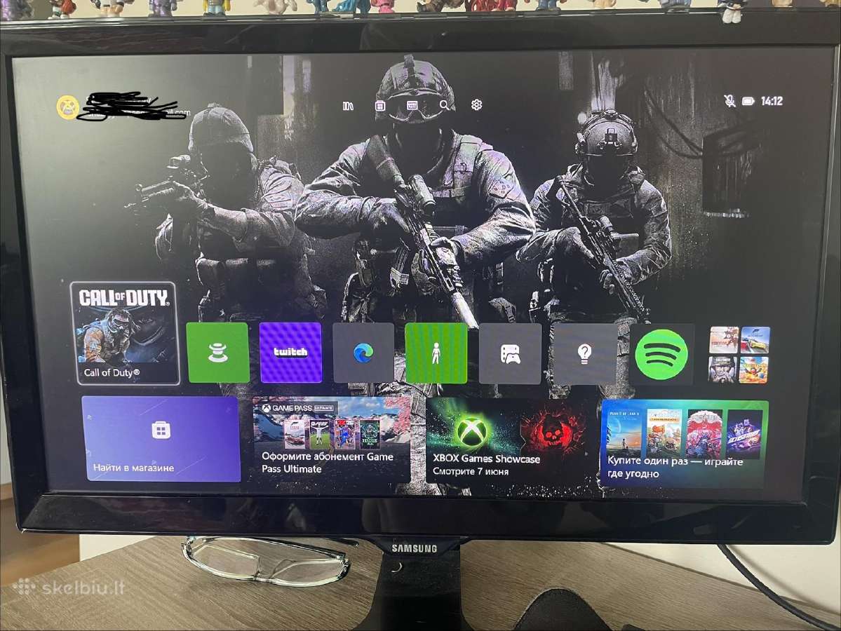 Xbox series s 1tb w monitor - nuotraukos Nr. 8