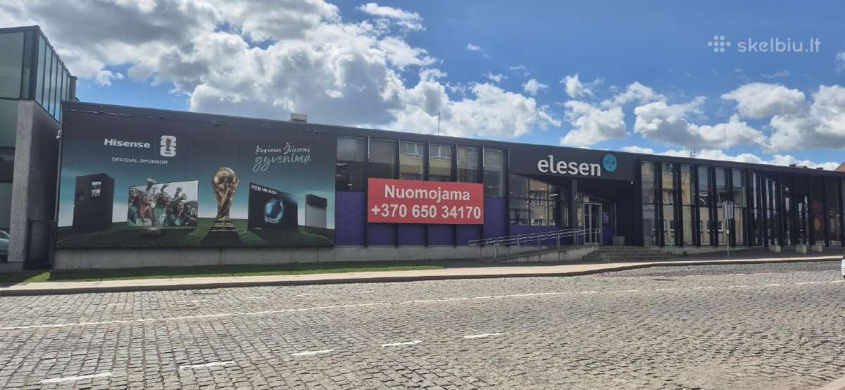 Išnuomojamos komercinės patalpos