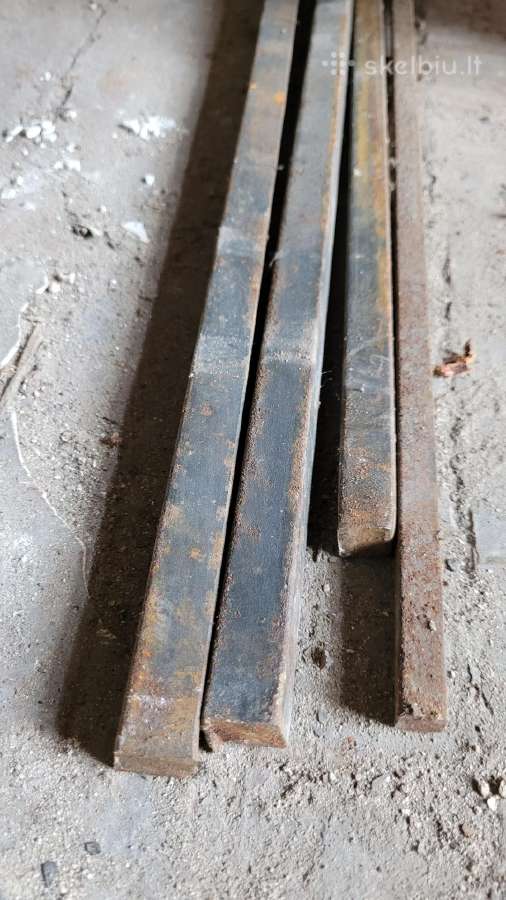 Metaliniai strypai dekoratyviniam darbui - nuotraukos Nr. 2