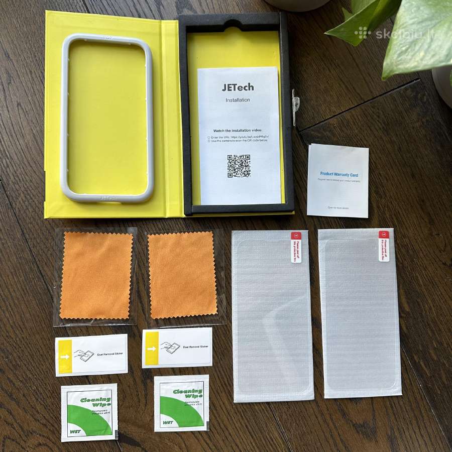 Apple iPhone 13 / 13 Pro Apsauginis Stiklas (2vnt) - nuotraukos Nr. 6