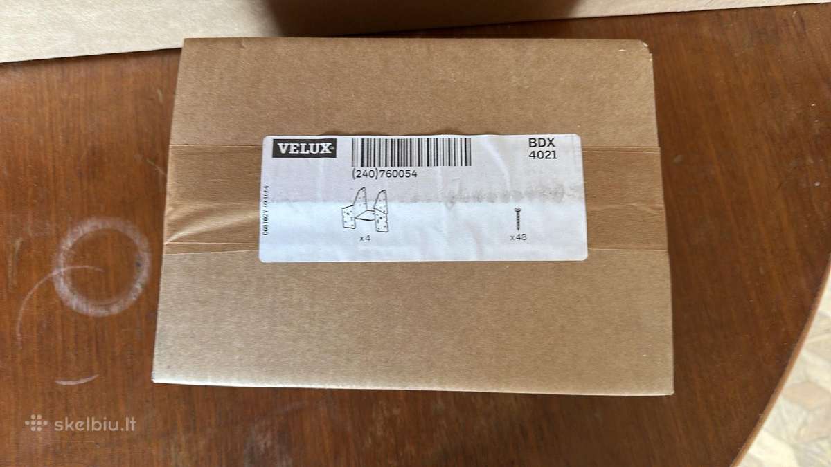 Velux Emt Pk00 0021 Mediniai montavimo tašai 2vnt. - nuotraukos Nr. 2