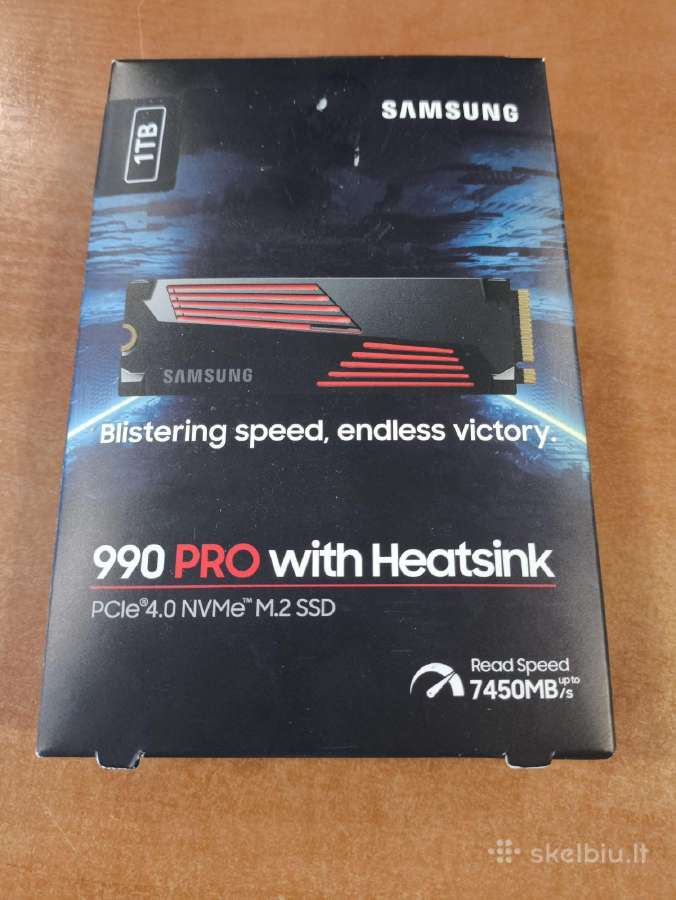 1tb Nmve Samsung 990 Pro Garantija iki 2030-08-20