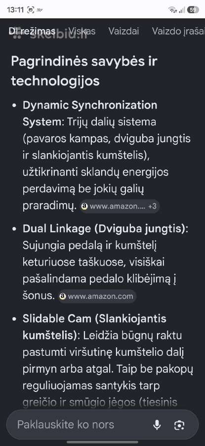 Tama Dyna Sync bačkos pedalas - nuotraukos Nr. 8