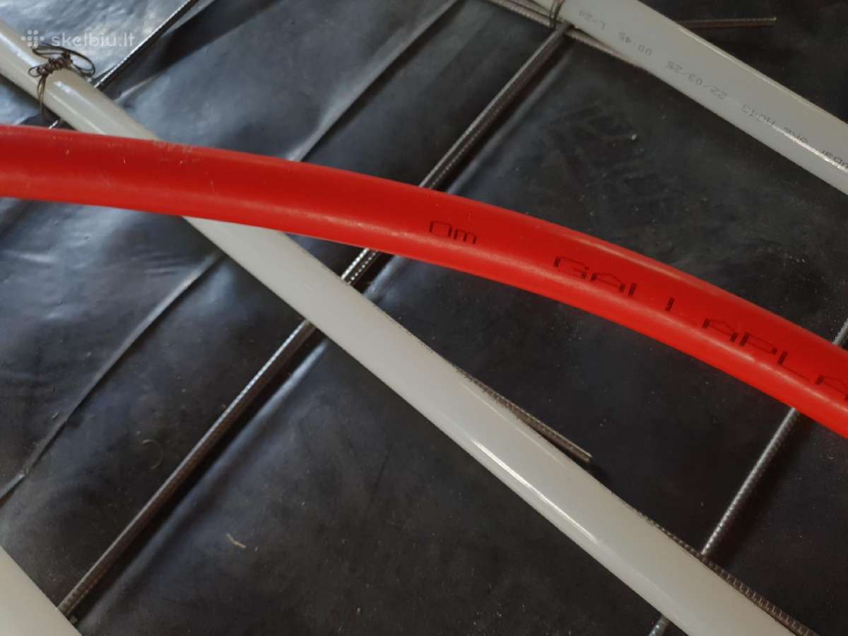 Grindų šildymo vamzdžiai Danfoss ir Gallaplast - nuotraukos Nr. 7