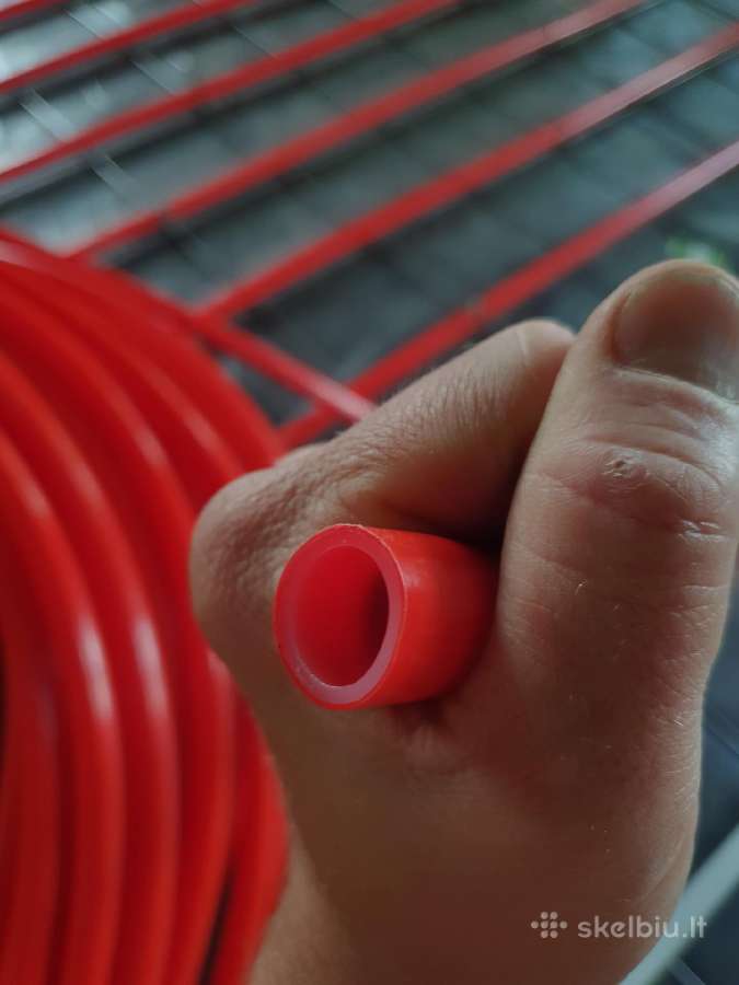 Grindų šildymo vamzdžiai Danfoss ir Gallaplast - nuotraukos Nr. 9