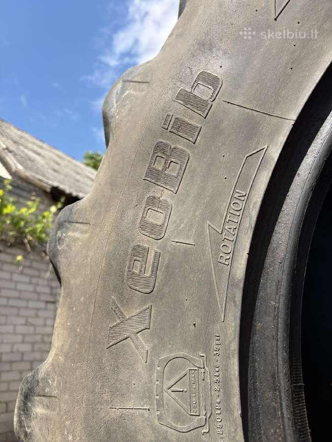600/60r28 Michelin Xeobib padangos - nuotraukos Nr. 10