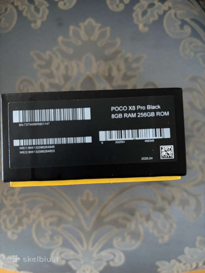 Poco X8 Pro 256 GB - nuotraukos Nr. 2