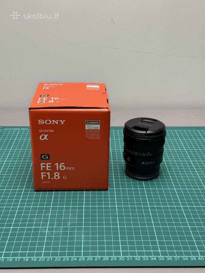 Sony Fe 16mm f/1.8 G