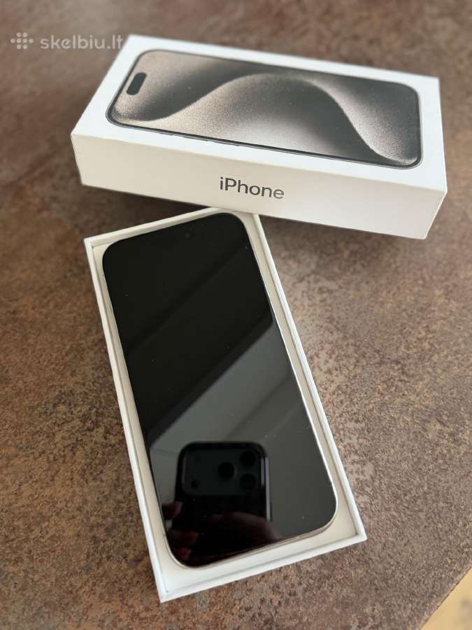 iPhone 15pro 128gb Titanium