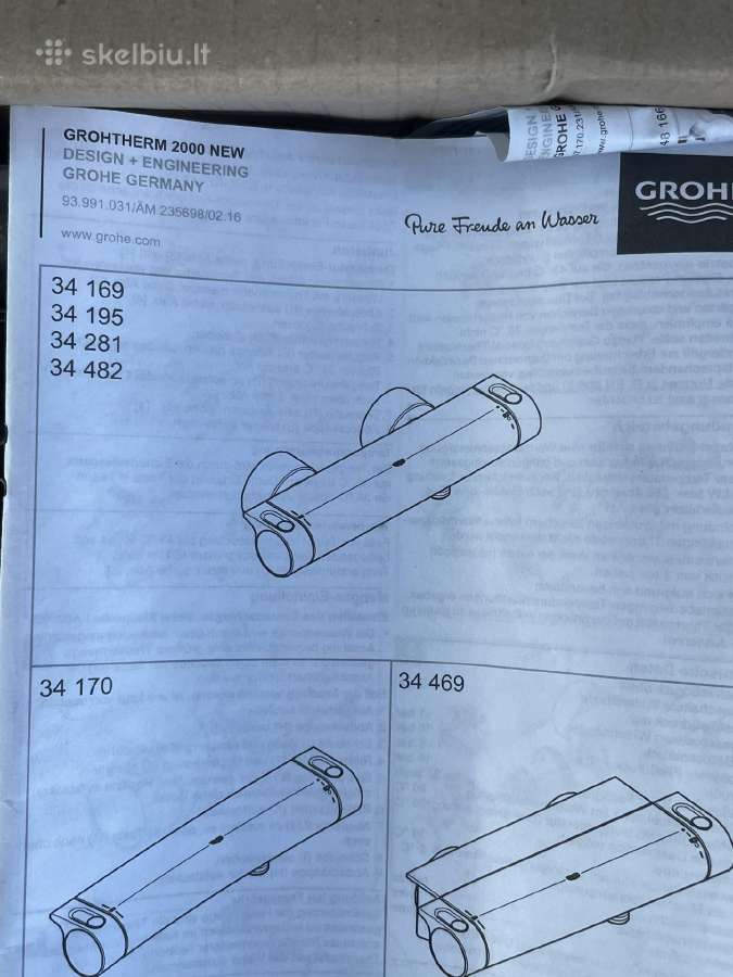 Grohe Grohtherm 2000 – termostatinis - nuotraukos Nr. 4