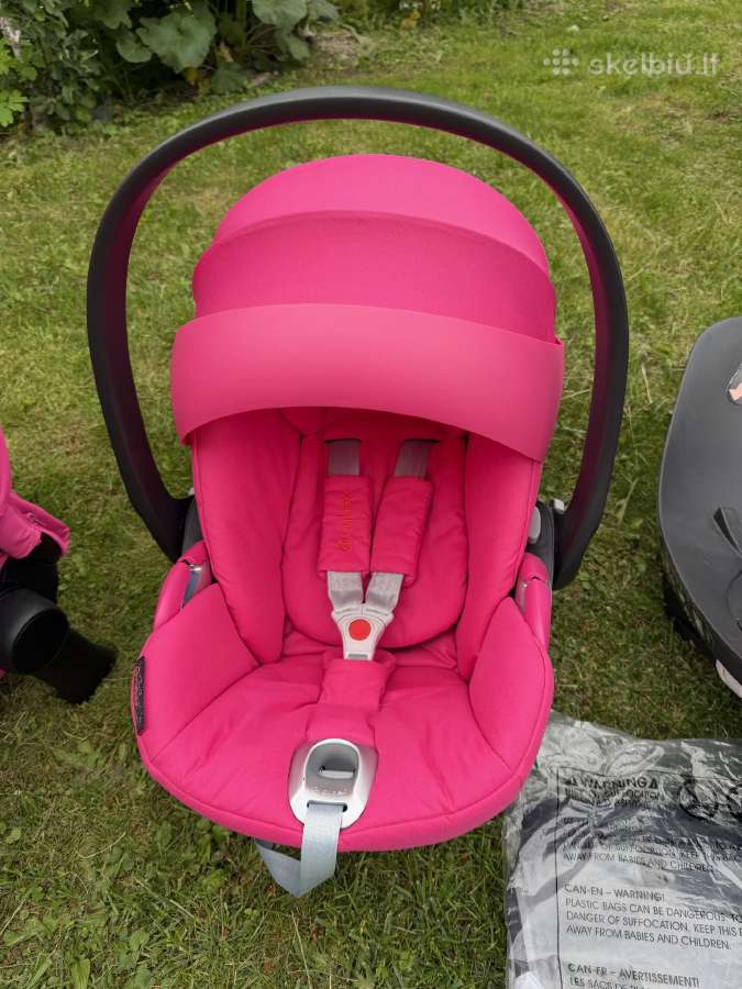 Cybex Priam V4 4in1 Fancy Pink spalva - nuotraukos Nr. 6
