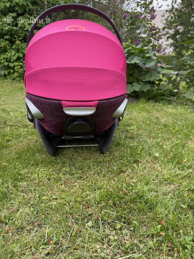 Cybex Priam V4 4in1 Fancy Pink spalva - nuotraukos Nr. 7