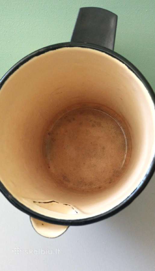 Emaliuotas ąsotis, indas, vaza ar sodo dekoras, 2l - nuotraukos Nr. 10