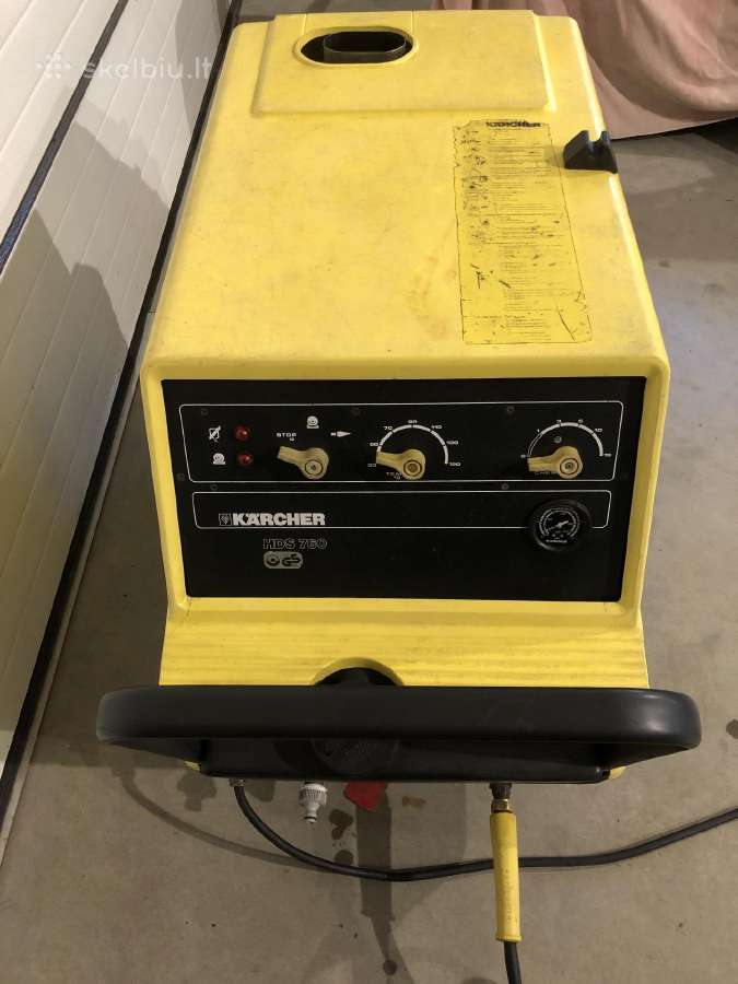 Aukšto slėgio plovykla karcher hds 760 - nuotraukos Nr. 4