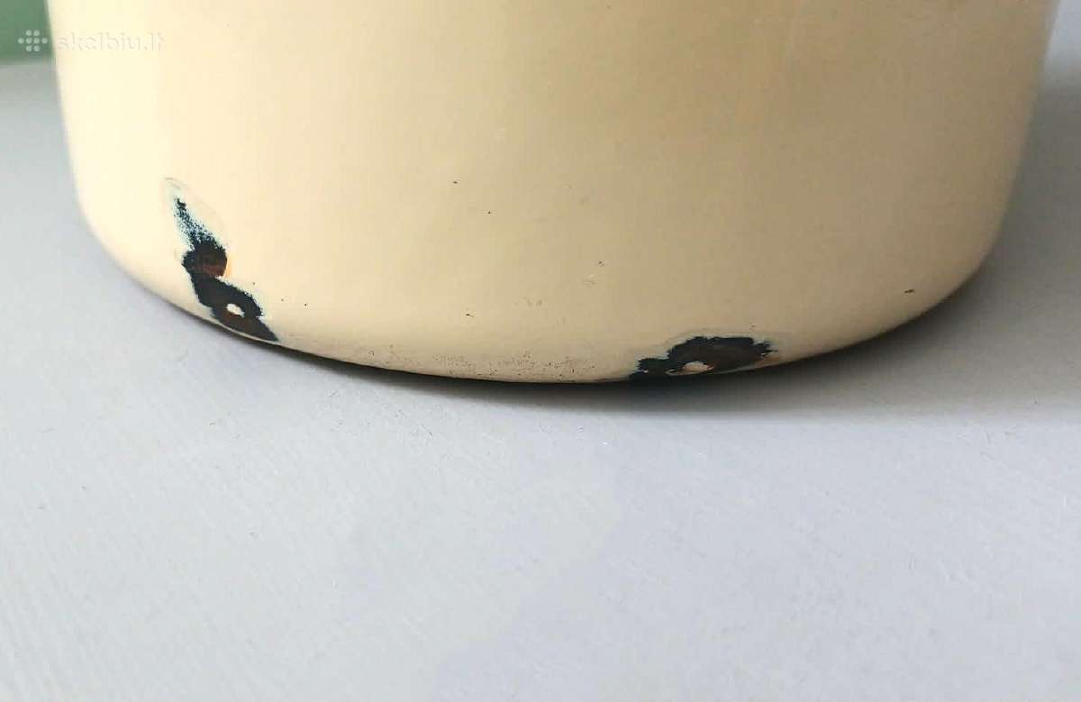 Emaliuotas ąsotis, indas, vaza ar sodo dekoras, 2l - nuotraukos Nr. 5